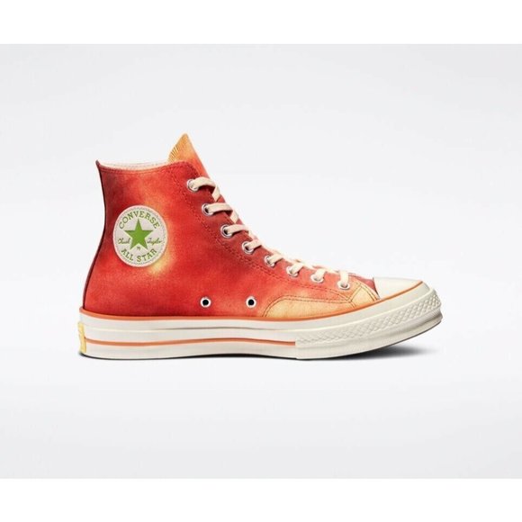 Converse Chuck 70 Hi Southern Flame Men's Sneaker Shoe Limited Orange 170590C - Picture 2 of 8